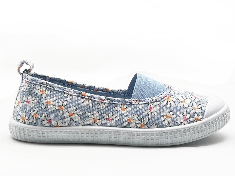 Daisy - Print Slip Canvas Sneakers