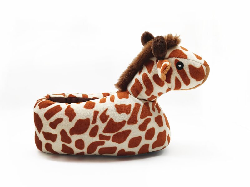 Giraffe - Themed Plush Slippers
