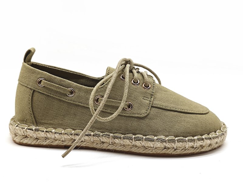 Sole Khaki Espadrille Sneakers