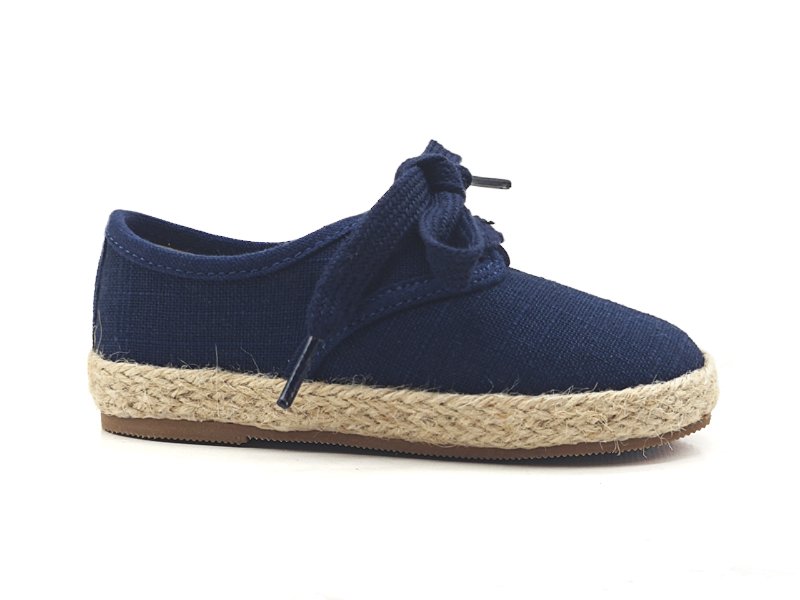 Casual Navy Espadrille Flats