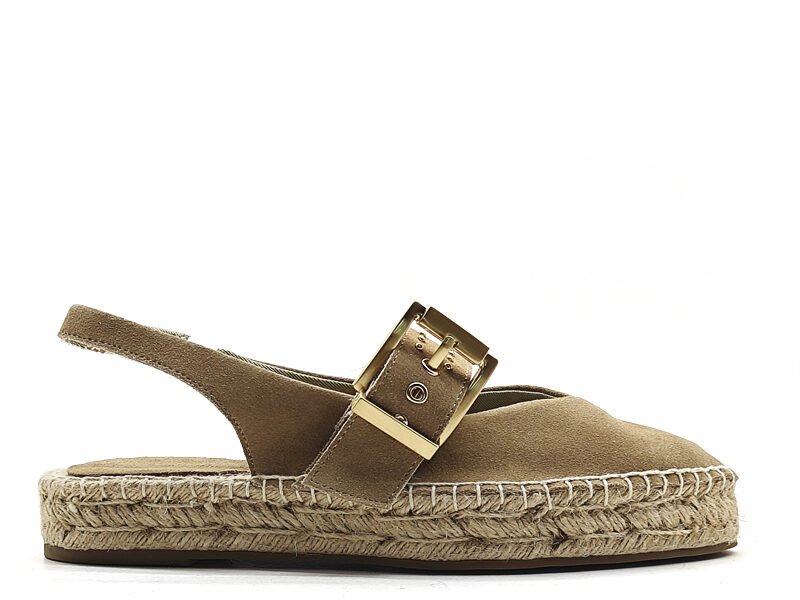 Buckle Strap Espadrille Sandals
