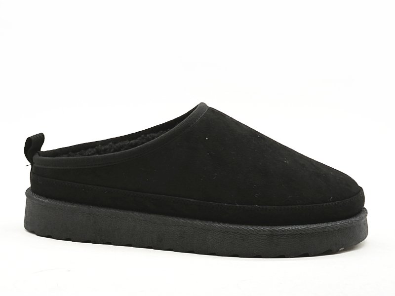 Classic Black Slippers for Bedroom