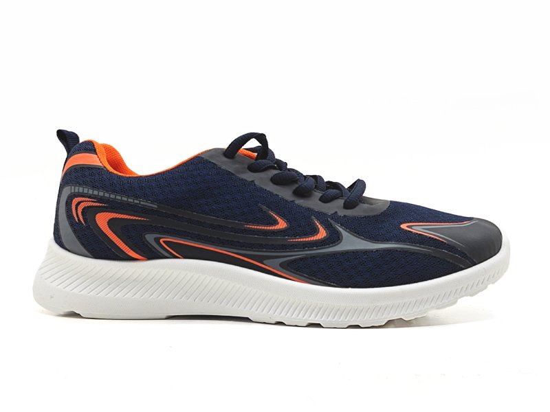 Navy Blue Men's Athletic Sneakers
